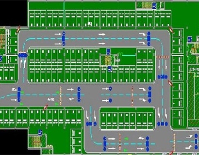 金州停车场设计与测绘